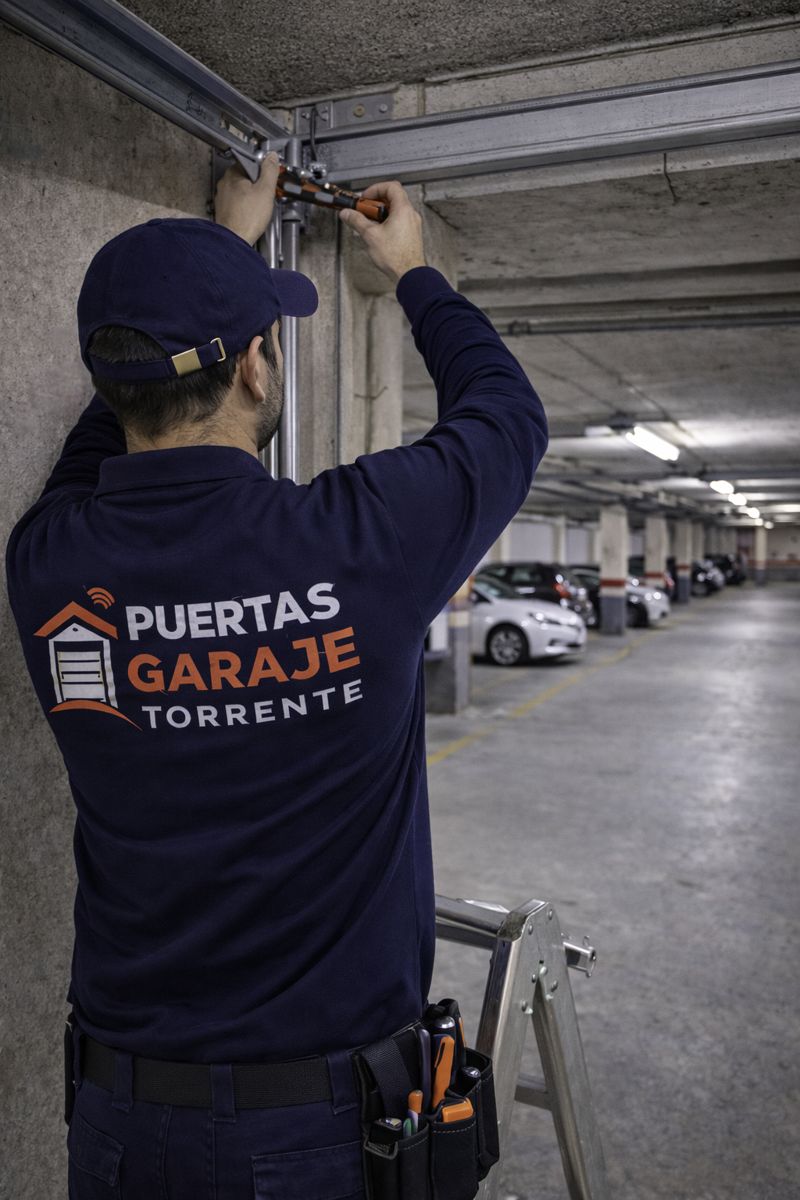 Avería en el motor de una puerta de garaje atendida como urgencia en Torrent
